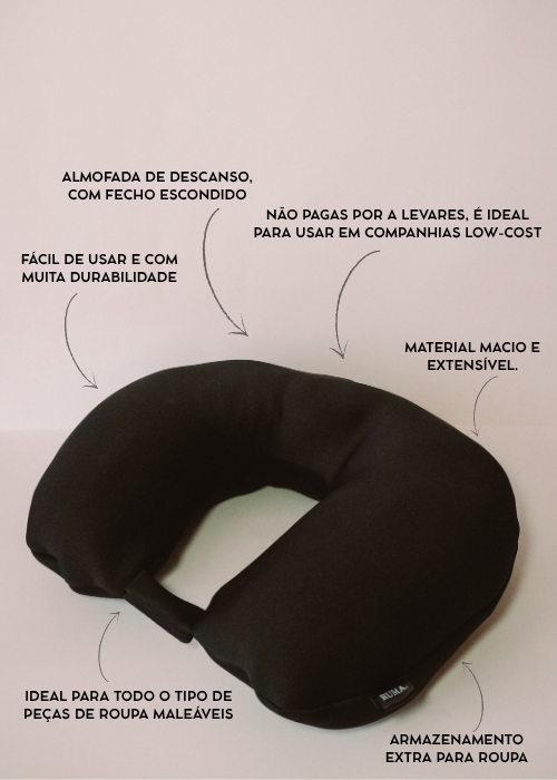 Almofada de Viagem Viral